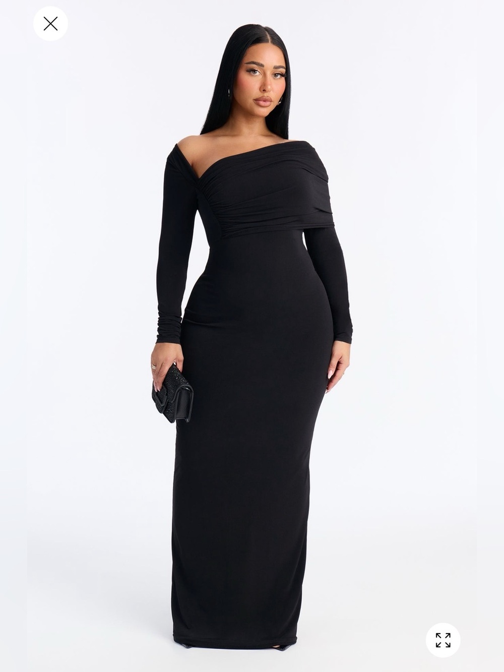 New Fashion Nova Black Dress